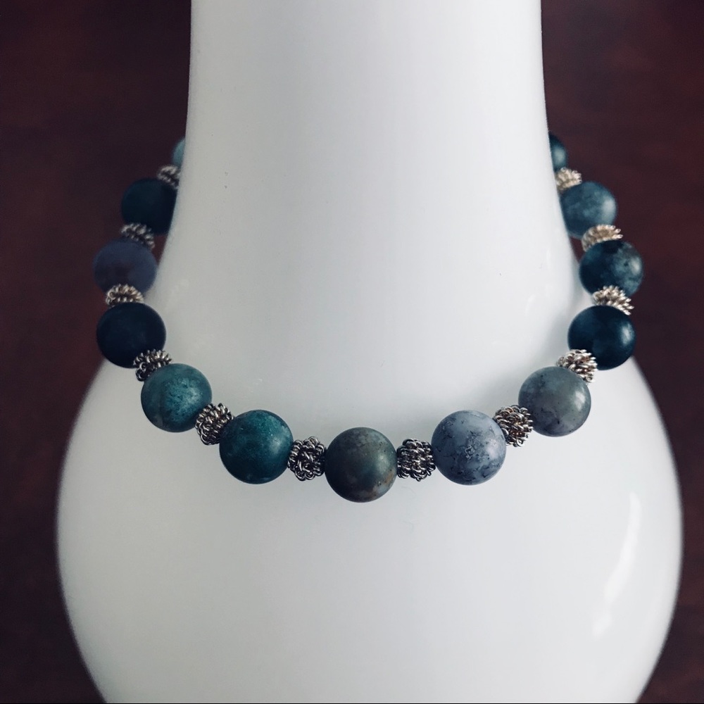 Unisex | Handcrafted Natural Stone Beaded Bracelet